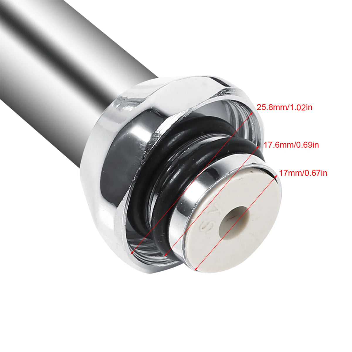 1x 304 Stainless Steel Swivel Spout Sink Tap