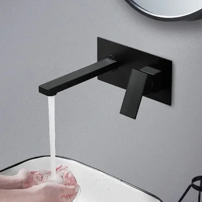 Bathtub Faucet Cold Waterfall Wall Mounted Water Tap