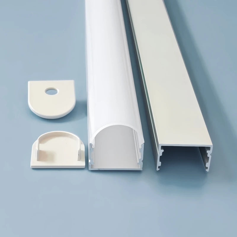 Three-Sided Glowing Led Aluminum Profile Tube Lamp Surface