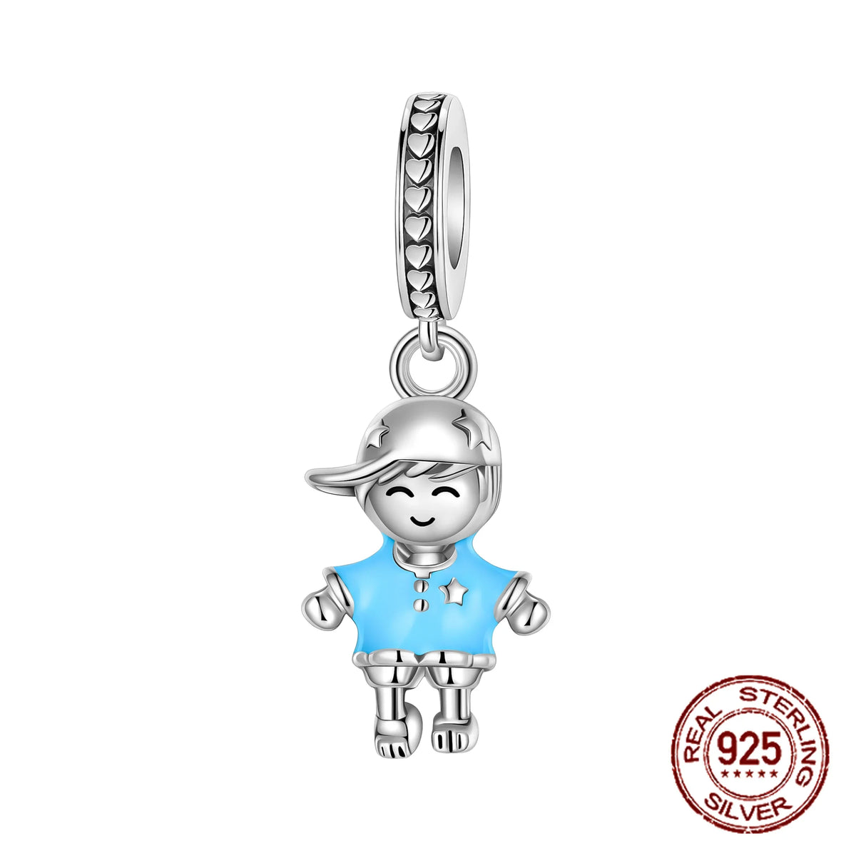 925 Sterling Silver Red Medicine Cabinet Pendant Charms