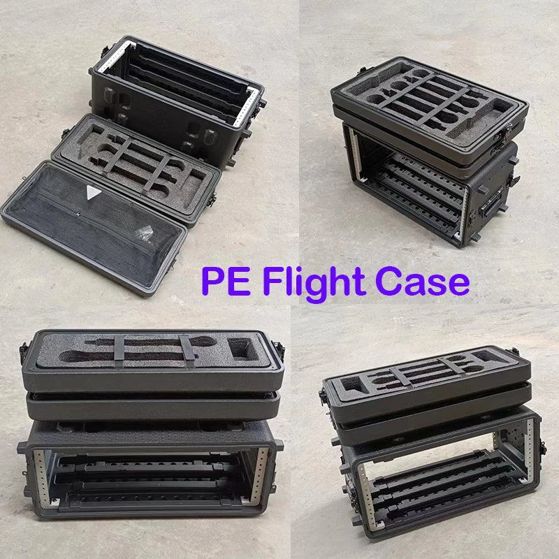 Pe Flight Case Inch Power Wireless Microphone Rack