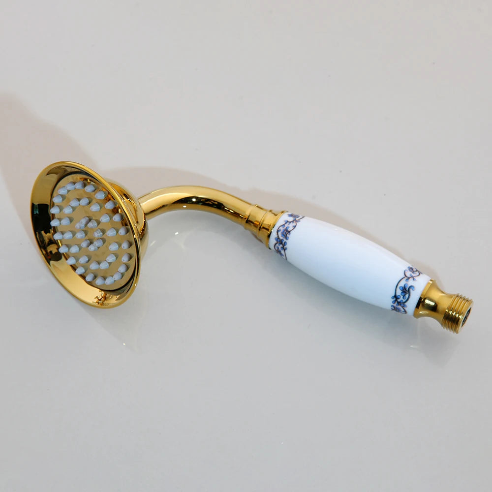 Kemaidi Luxury Golden 2-Function Bathroom Shower Exquisite High