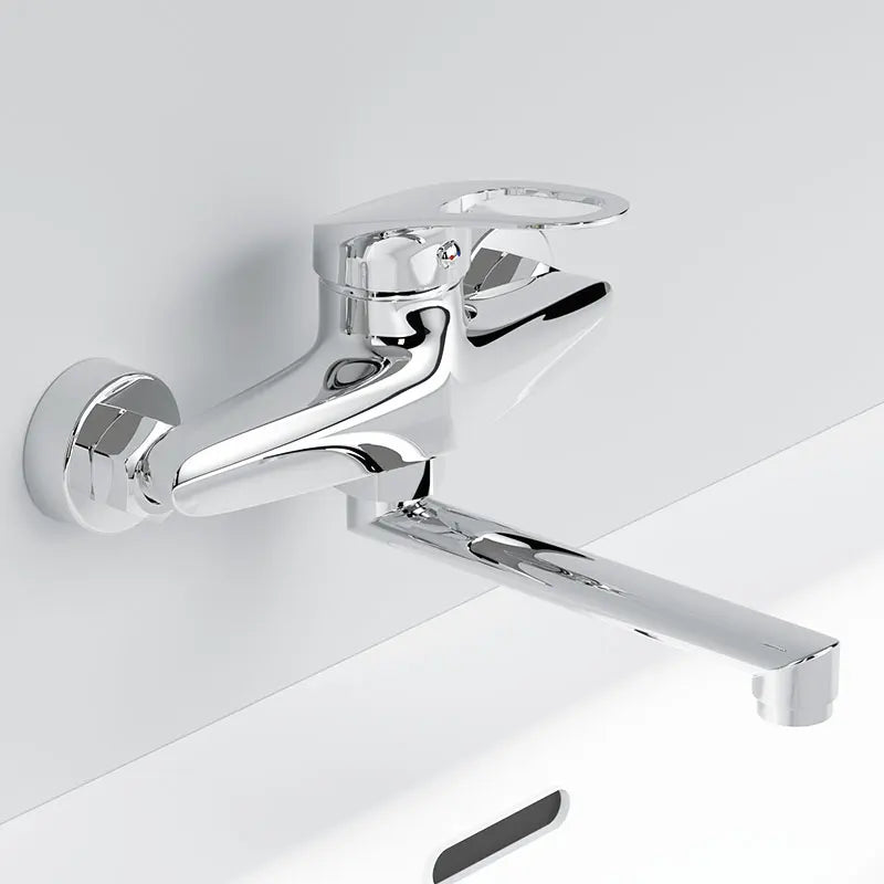 Faucet Mixers Wall Mounted Handle Mixer Tap Sink