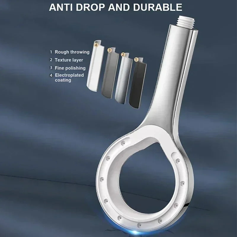 Bathroom Spray Shower Head Pressurized Handheld Shower Big