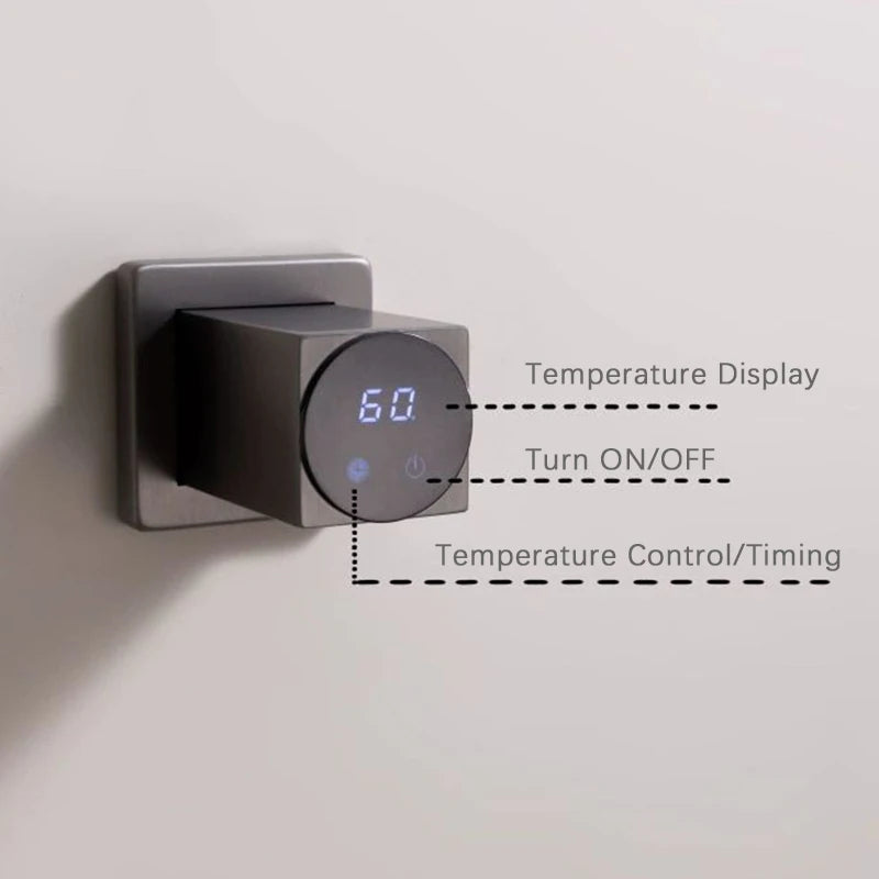 Oxg Smart Electric Heated Towel Rack Heated Bathroom