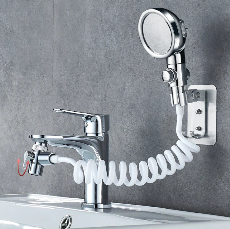 Washbasin Pool Shampoo Shower Faucet External Shower Extender