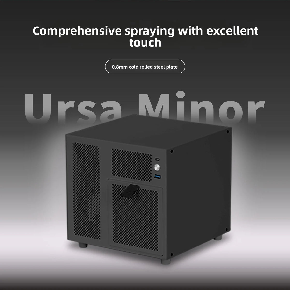 Ursa Minor 4-Bay Nas Chassis Sfx Power Supply