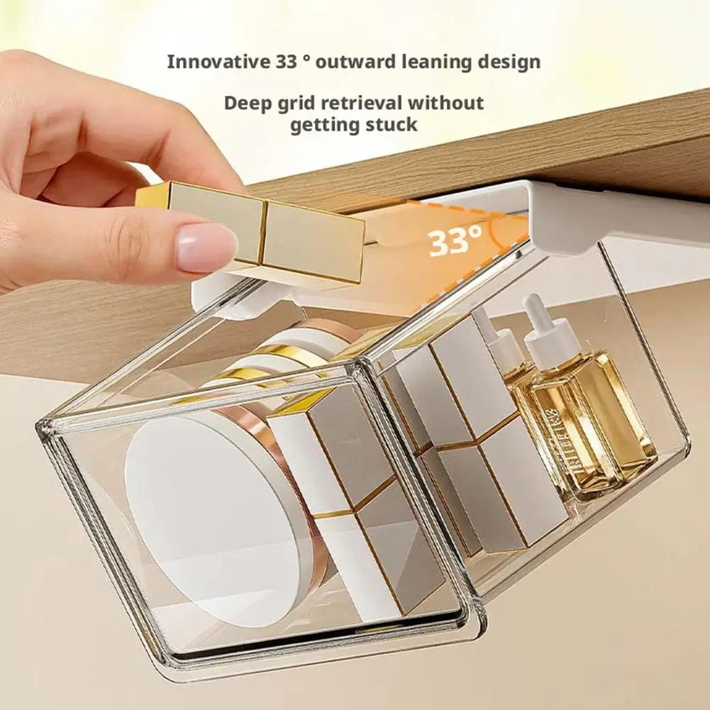 Transparent Bathroom Cotton Stick Makeup Cotton Bathroom Pull-Out