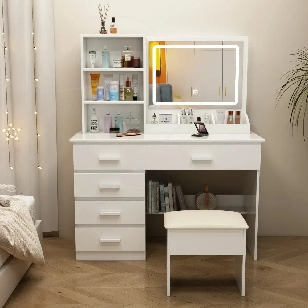 Luxury Design Stylish Makeup Dresser Antique Bedroom Dressing