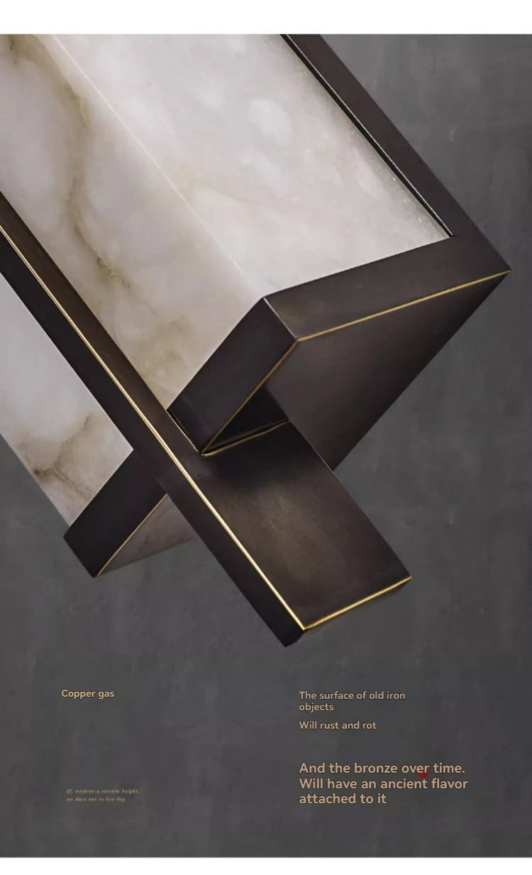 Alabaster Wall Sconces Lamp Natural Marble Wall Sconces