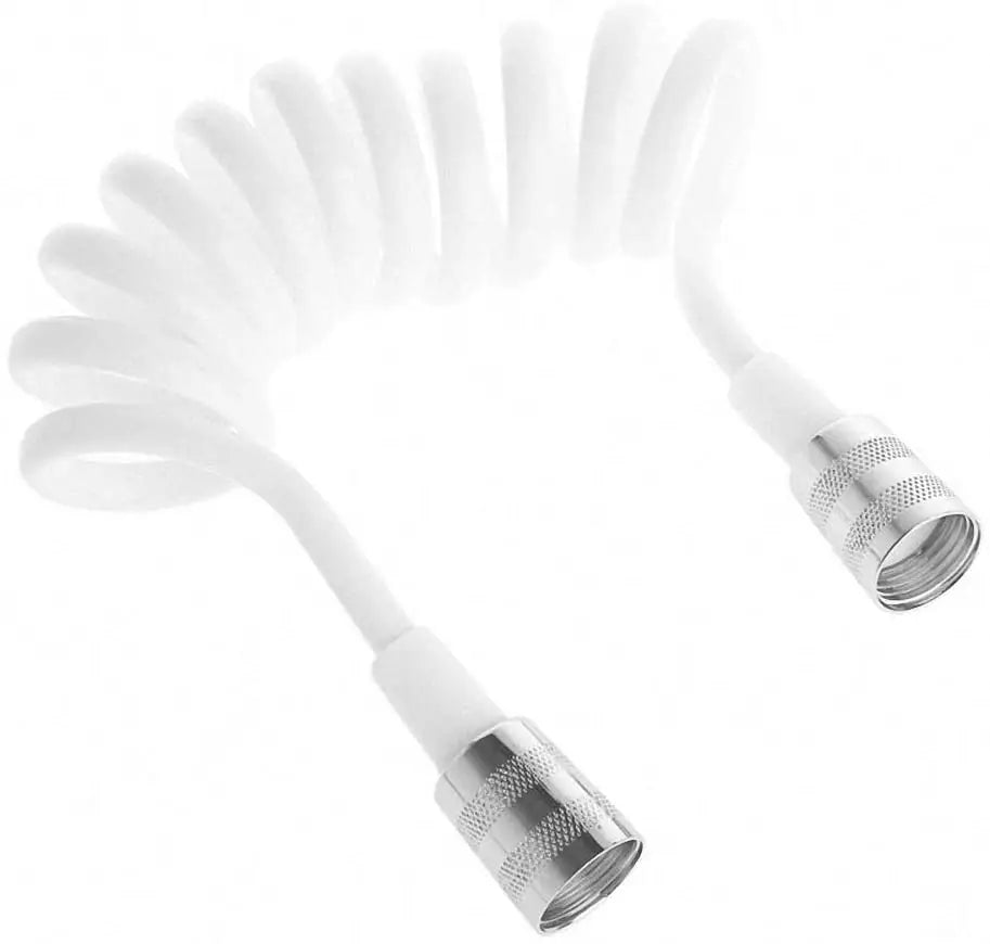 Black Silver Faucet Extender Shower Head Sink Basin