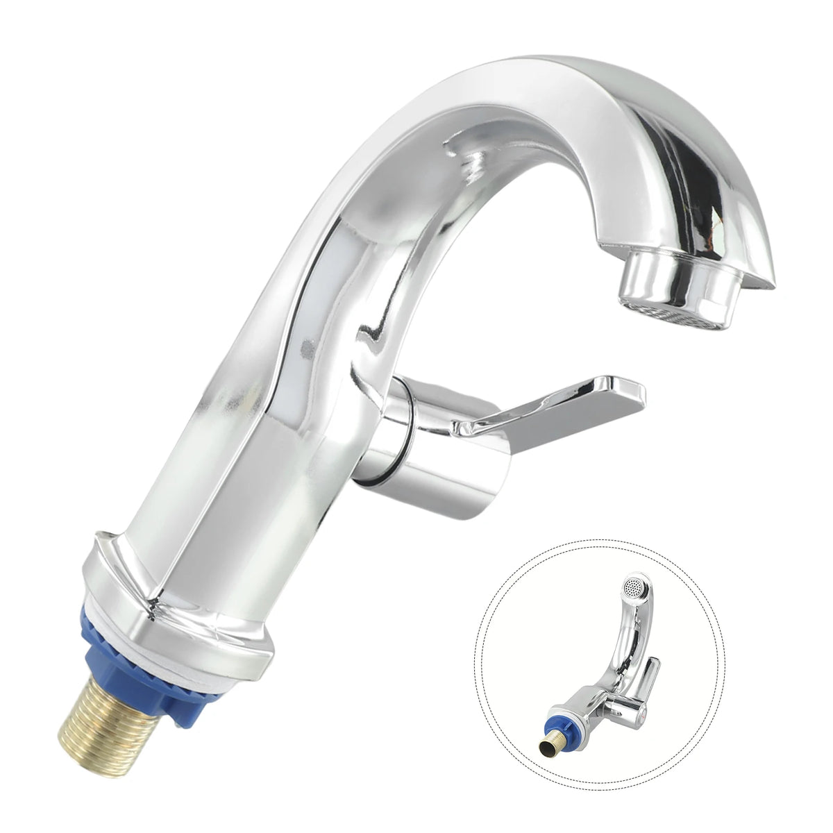 Bathroom Basin Faucet Abs Water Purifier Lever Hole