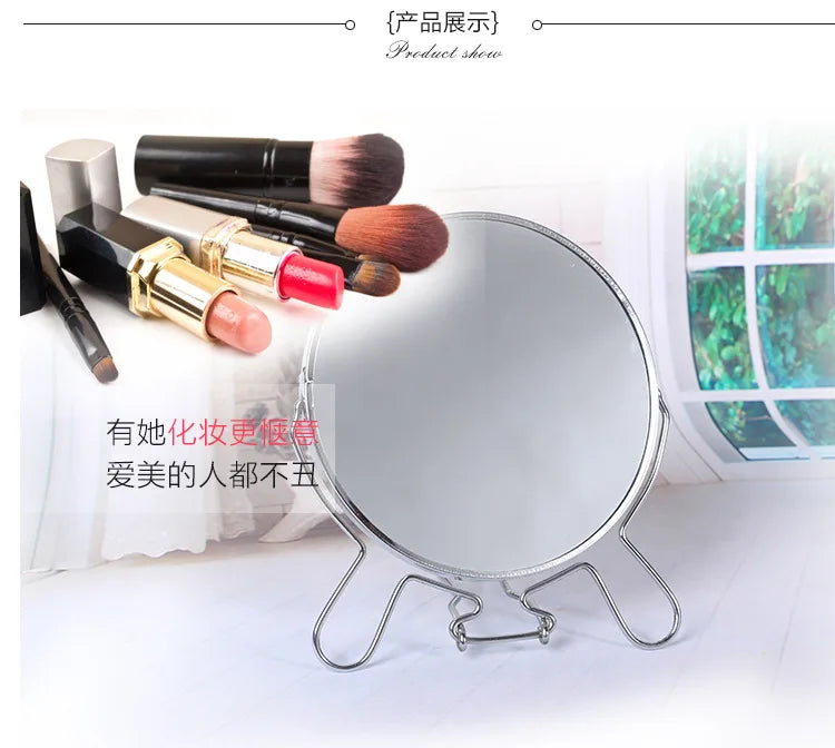 Makeup Cosmetic Mirror Round 360 Degree Rotation Face