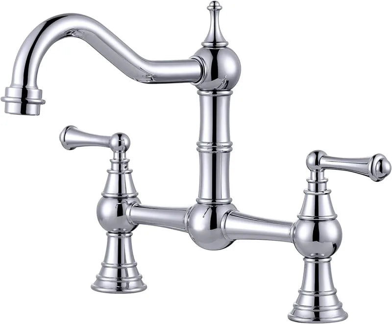 Sink Tap Rotation Total Brass Lead Classical Double