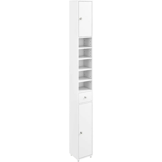 71 Tall Narrow Storage Cabinet Bathroom Cabinet Drawer