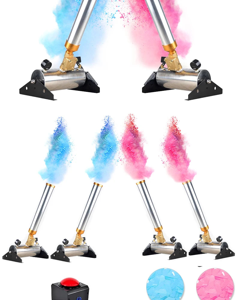 Tnt Gender Reveal Electric Cannon Confetti Color Smoke