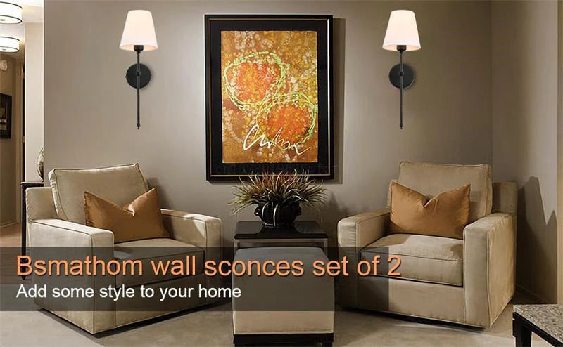 Modern American Wall Lamp Bathroom Mirror Light Bedroom