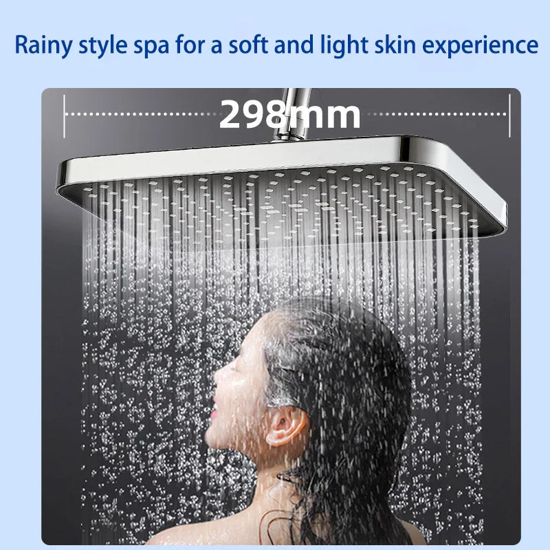Large Panel Pressurized Top Spray Shower Booster Shower