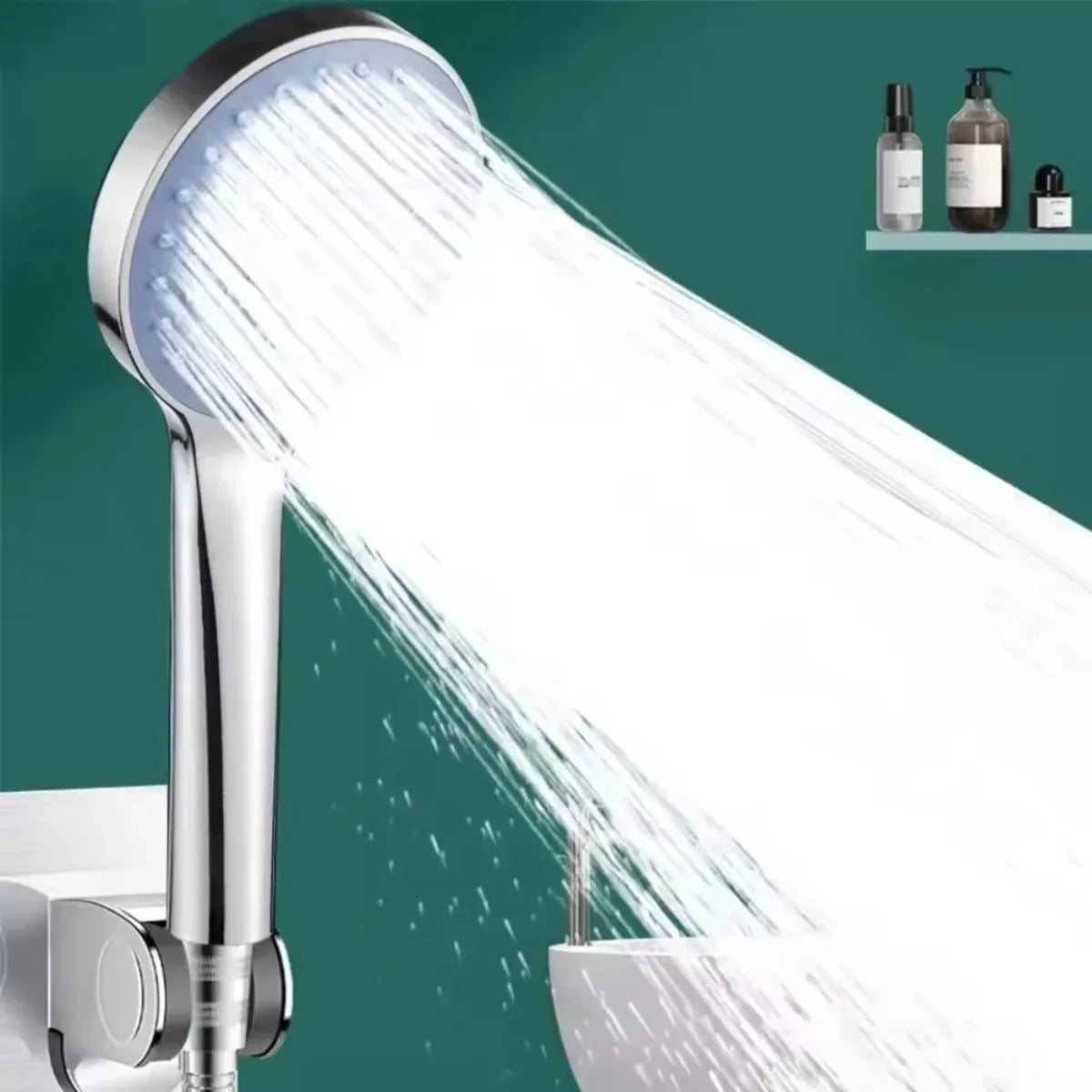 Modes Rain Shower Head High Pressure Hand Held