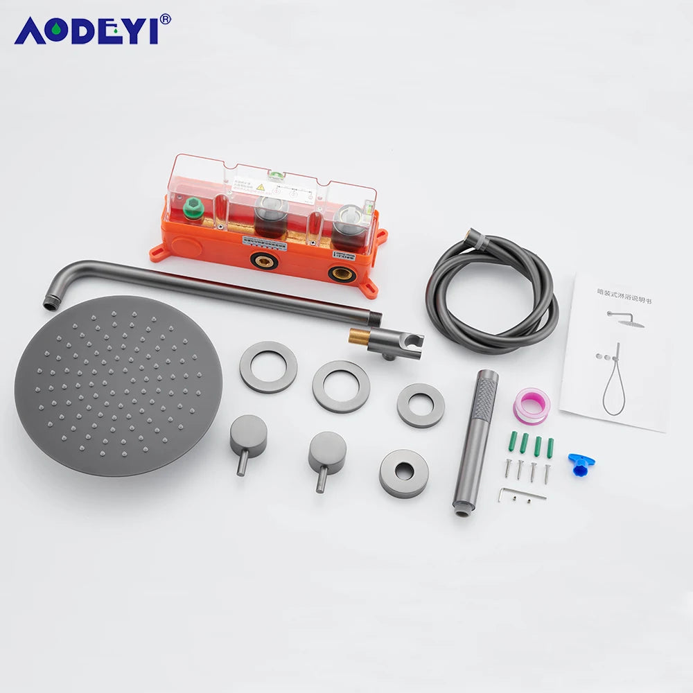 Bath Mixer Tap Shower Cold Bathroom Faucet System