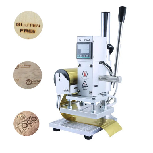 Commercial Foil Stamping Machine Heat Press Bronzing Paper