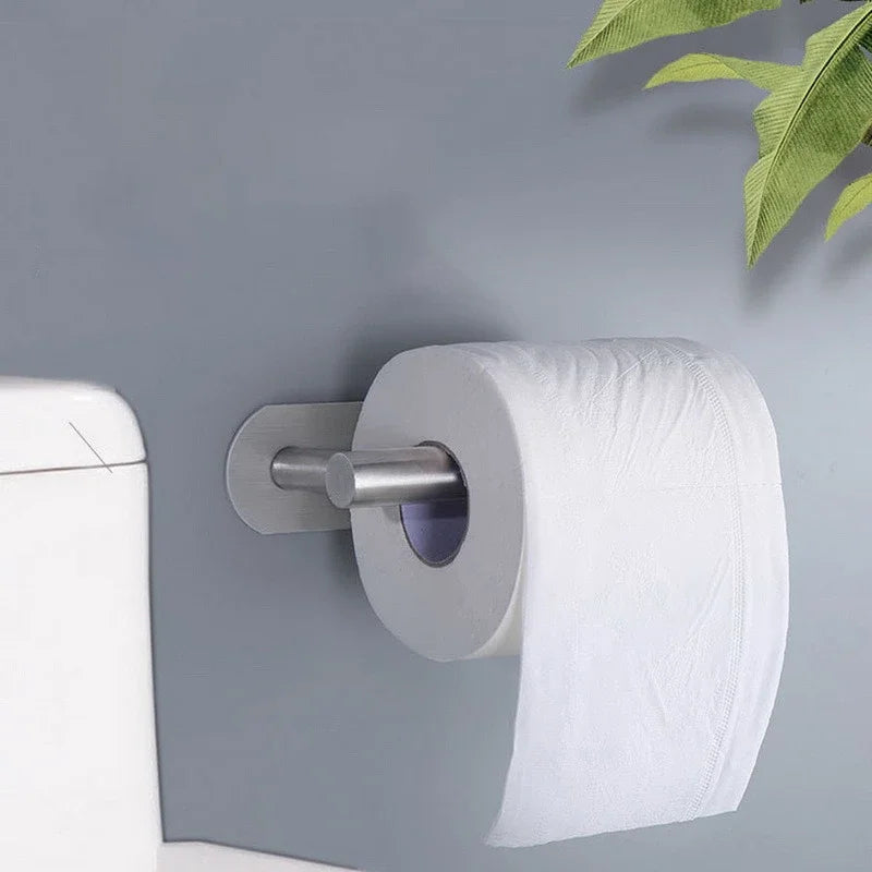304 Stainless Steel Bathroom Matte Black Toilet Paper