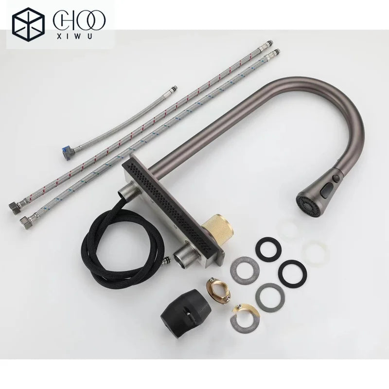 Popular Waterfall Faucet 304 Stainless Steel Cold Rainfall