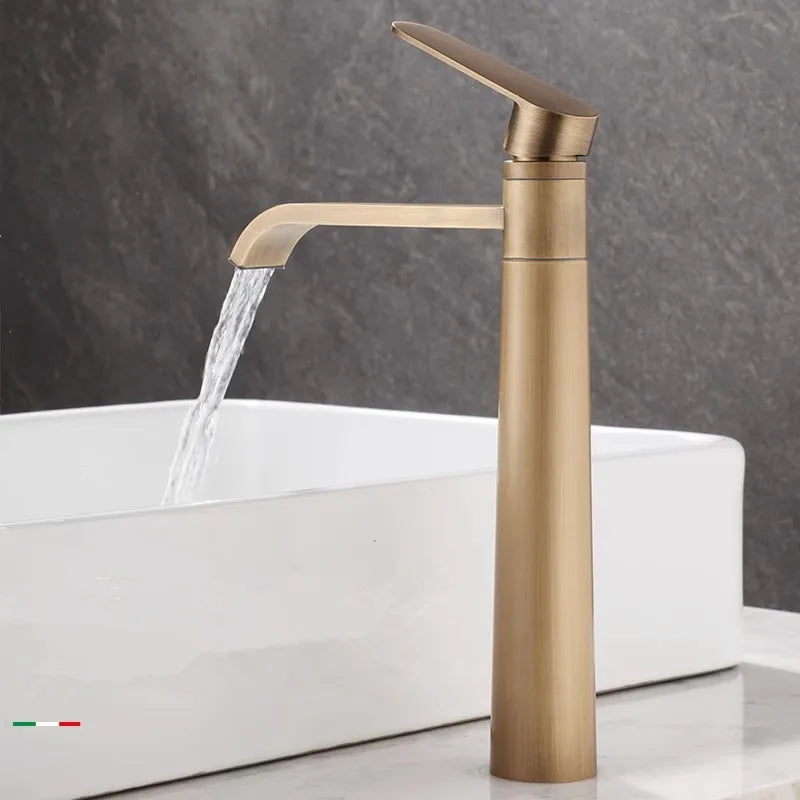 Basin Faucets Antique Bronze Bathroom Faucet & Cold