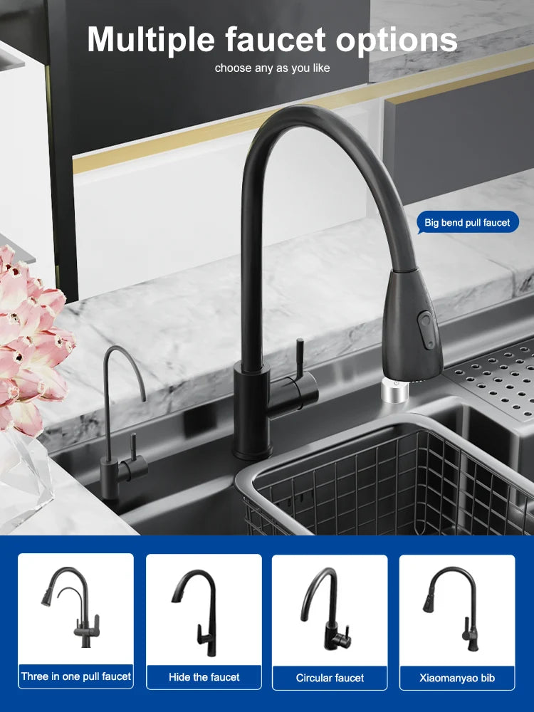 Stepped Stainless Steel Sink Cup Washer Large Slot