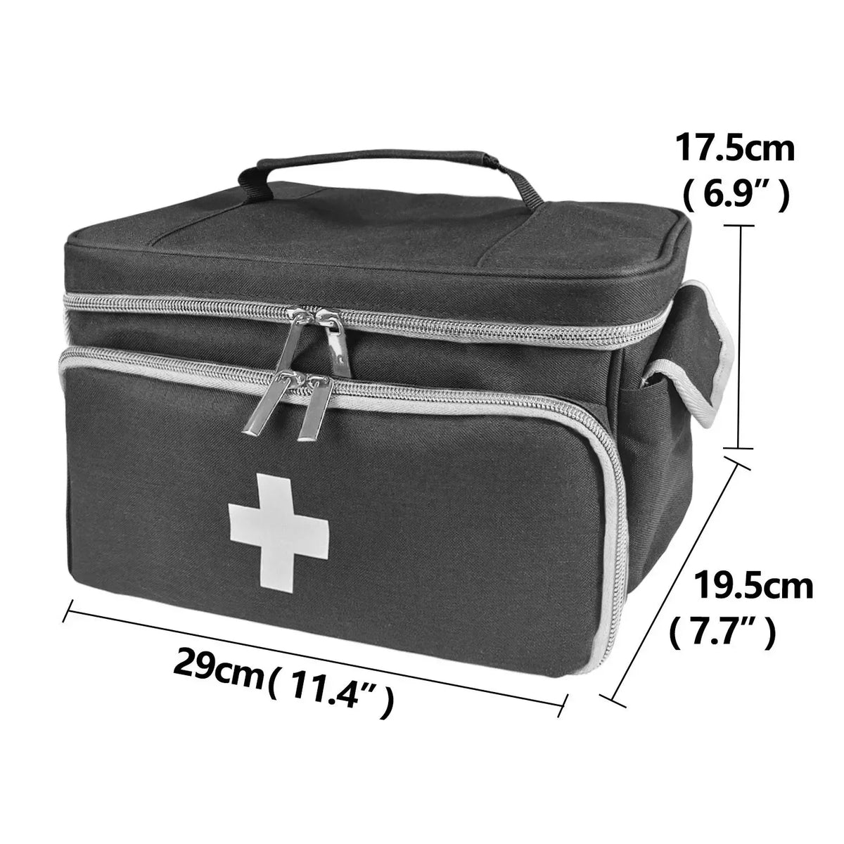 Travel First Aid Kit Bag Medical Carry Bag