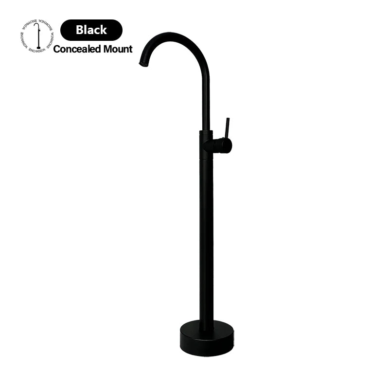 Luxury Bathtub Faucet Cold Mixing Rust Prevention Easy
