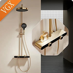 Vgx Shower System Gold Bathroom Shower Head Luxury