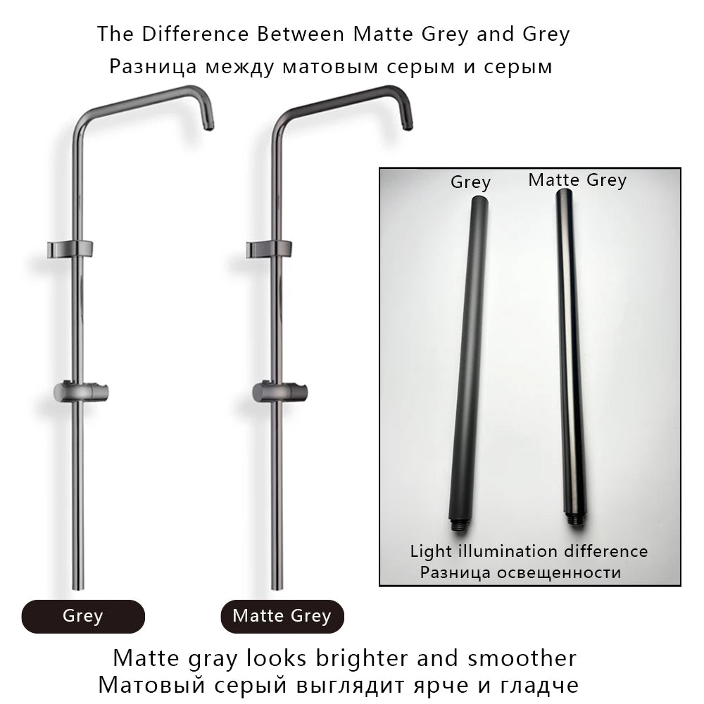 Standard Universal Bathroom Shower Faucet Tube Bathtub Shower