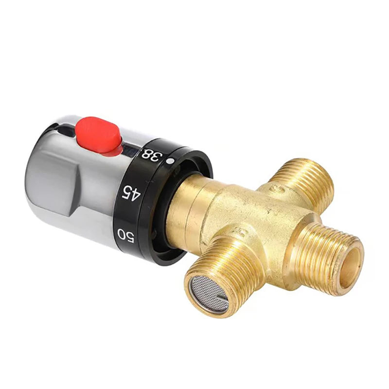 Brass Thermostatic Mixing Valve Constant Water Temperature Shower
