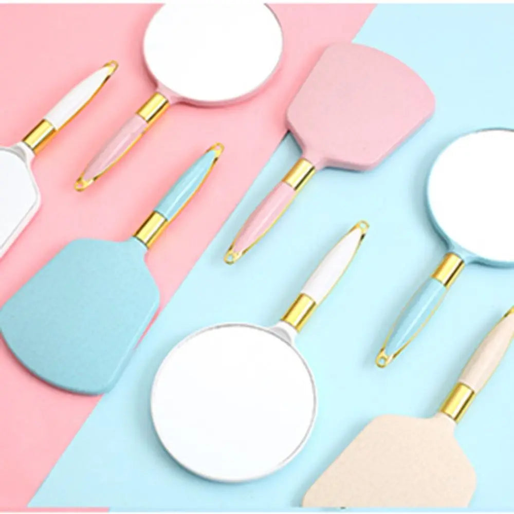 Makeup Mirror Vintage Vanity Mirror Hand Mirror Handle