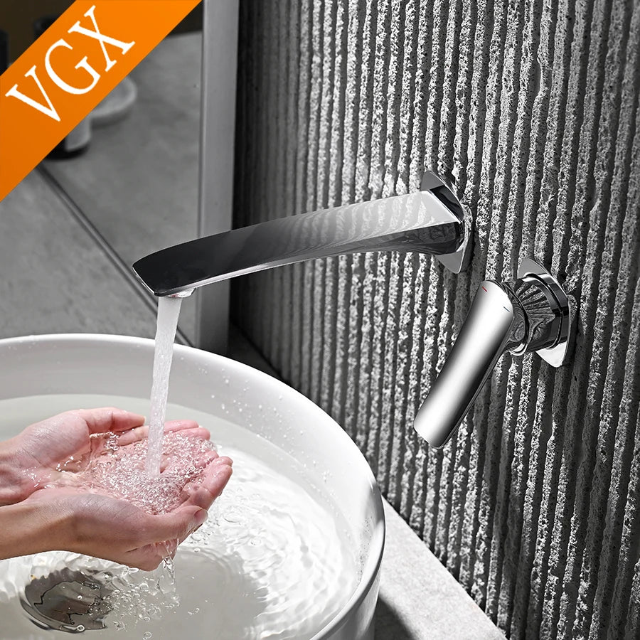 Vgx Concealed Bathroom Faucets Embedded Cartridge Basin Mixer