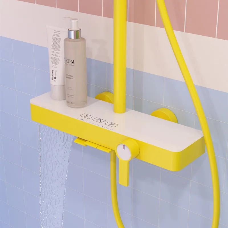 Colors Piano Bathrooom Shower 12 Inch Rainfall Shower