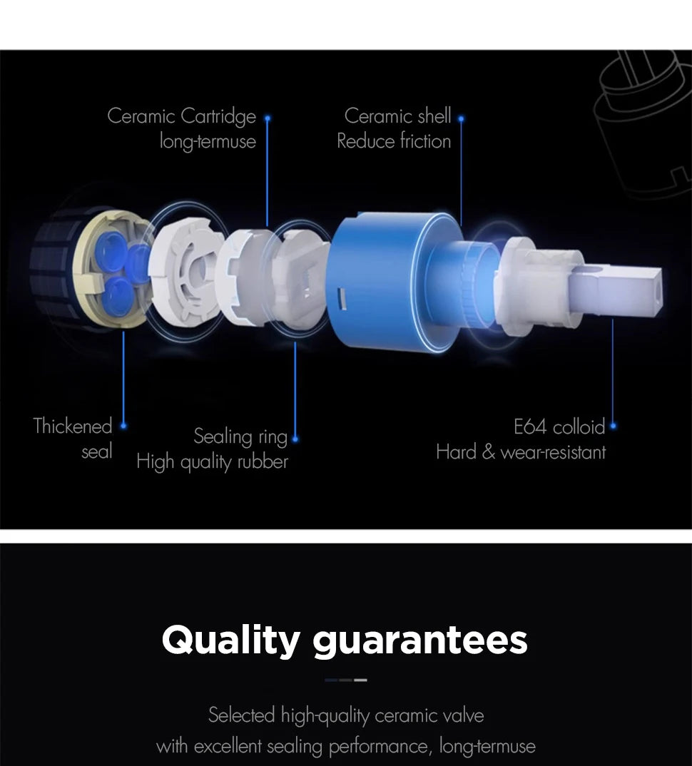 Pull Out Sensor Faucet Handle Digital Display Pull
