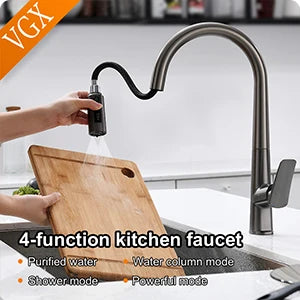 Vgx Water Filter Faucet Dual Spout Pure Drinking