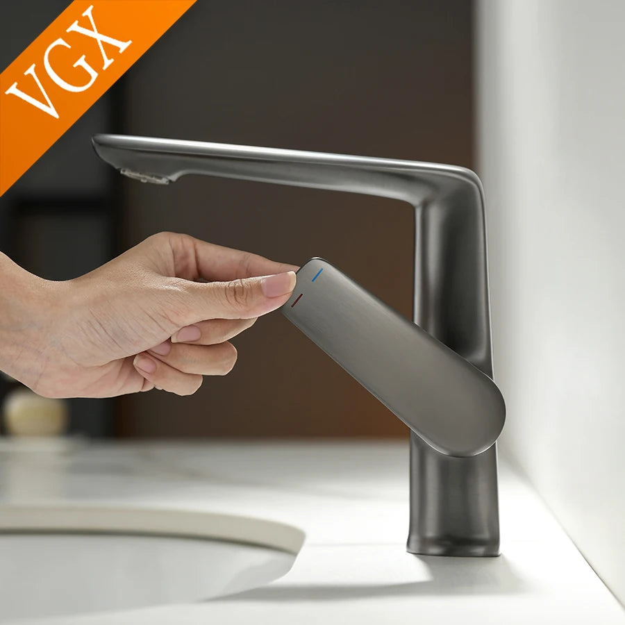 Vgx Luxury Bathroom Faucets Basin Mixer Sink Faucet