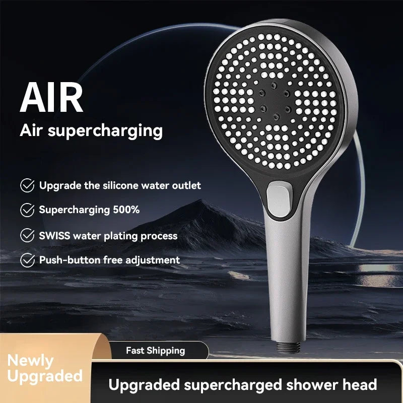 Original Shower Head Large Panel Booster Shower Water