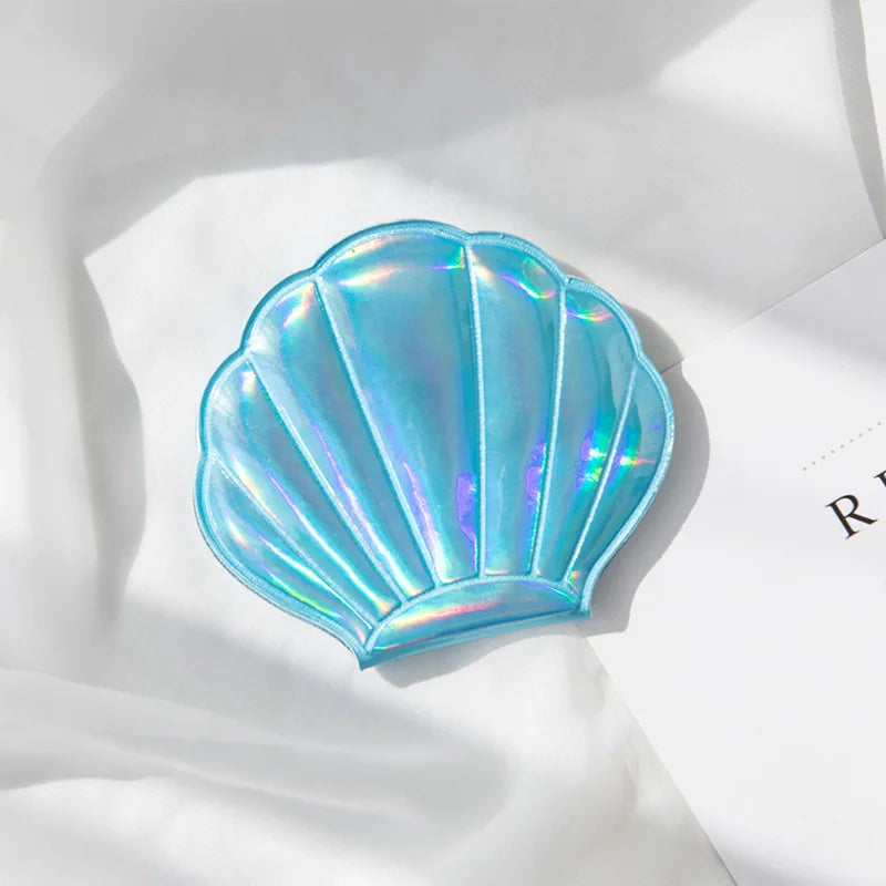 Dream Laser Color Shell Shape Makeup Mirror 2x