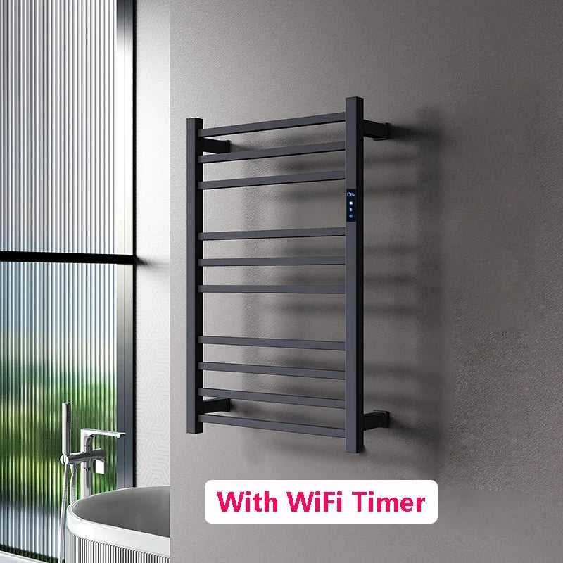 Electric Towel Rack 304 Stainless Steel Temperature&Time Control