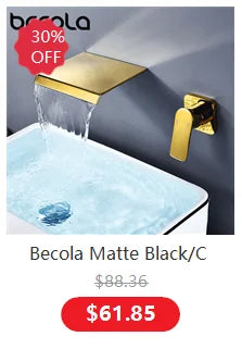 Basin Faucets Black Brass Faucet Cold Bathroom Sink