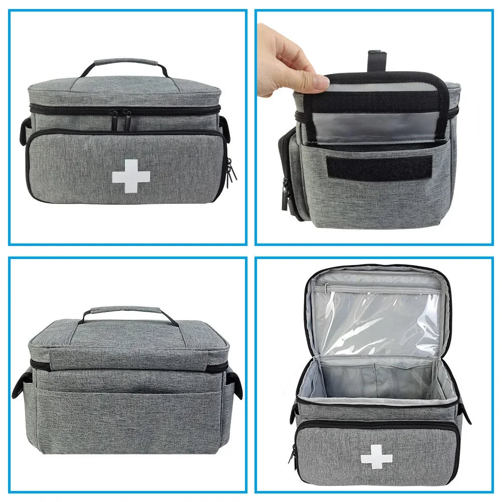 Travel First Aid Kit Bag Medical Carry Bag