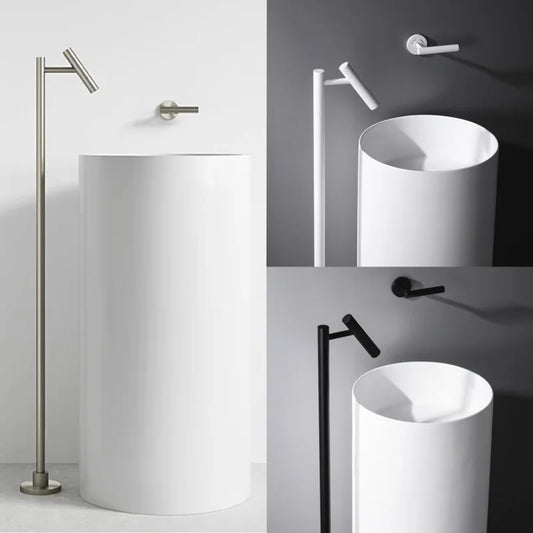Floor Standing Bathroom Faucet High Tall Basin Tap