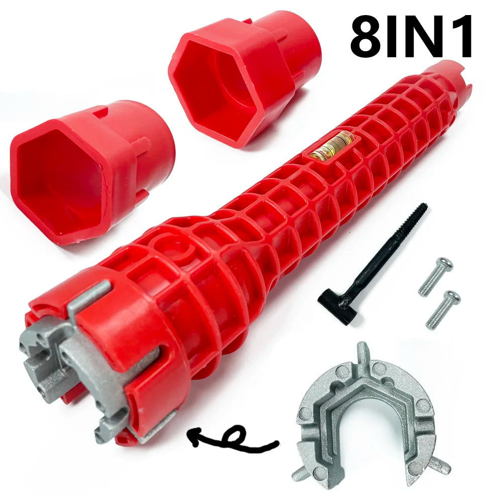 5/8 In Sink Faucet Wrench Repair Non-Slip Bathroom