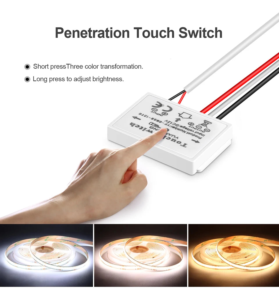 Dresssing Table Makeup Mirror Led Light Strip Cob