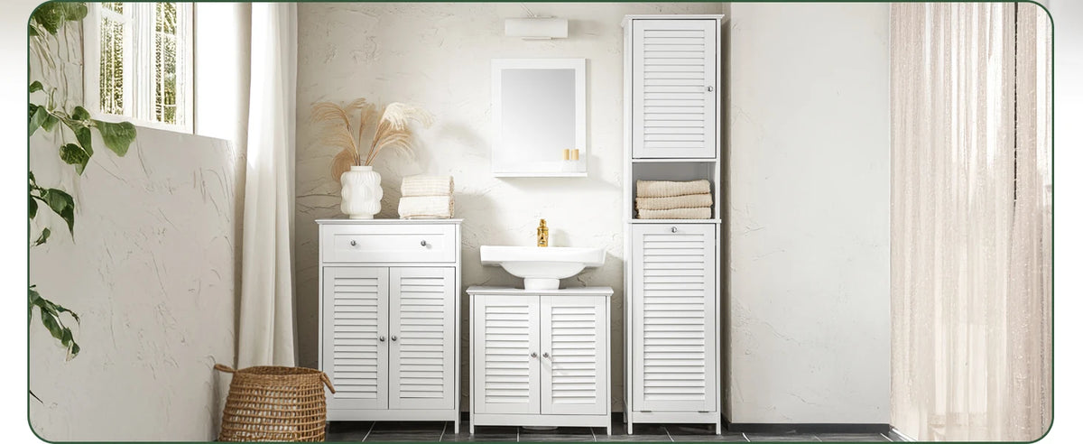 Sobuy Bzr124 High Wardrobe Fold-Out Laundry Bag Bathroom