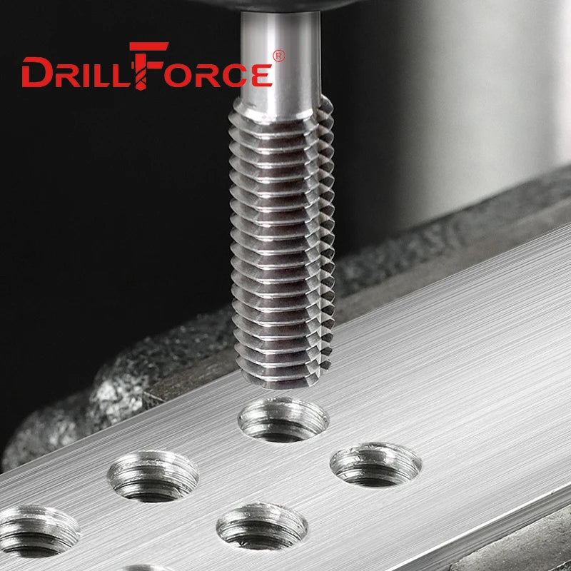 Drillforce Cobalt Screw Thread Tap Drill Bits Forming